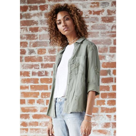 Rails Marcel Shirt in Sage Star - Picture 1 of 9